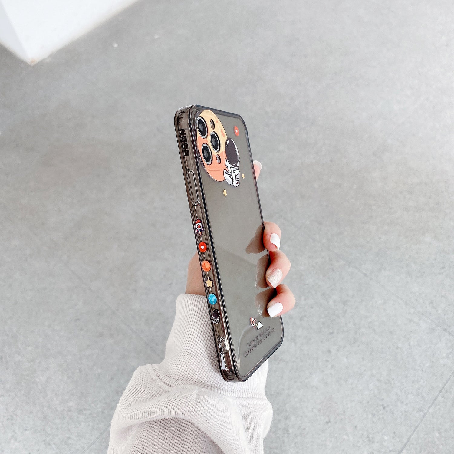 Cartoon Graffiti TPU Phone Case