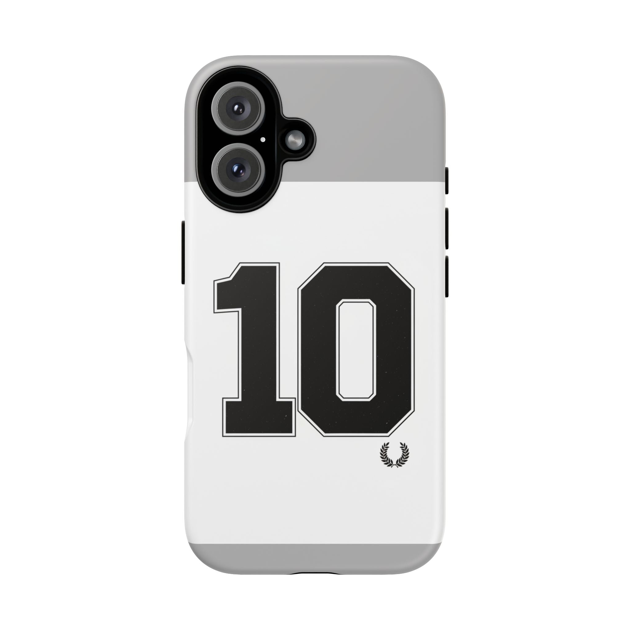 Phone Case — Minimal Jersey Number 10 Tough Protective Cover