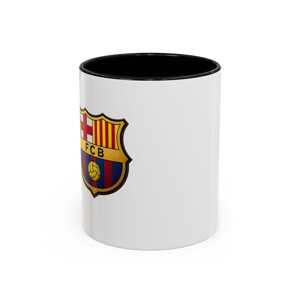 Football Club Crest Accent Coffee Mug — Fan Gift (11/15oz)