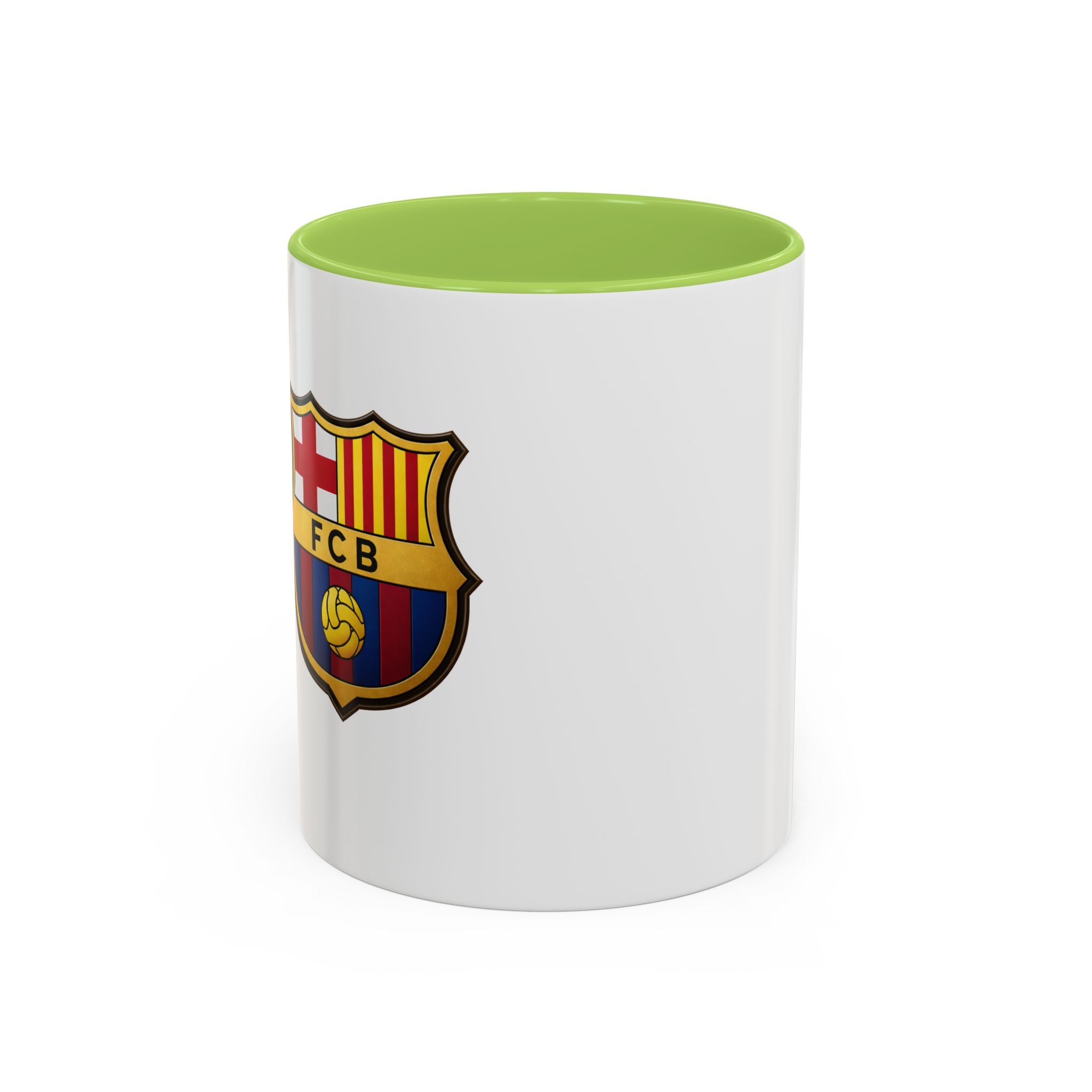 Football Club Crest Accent Coffee Mug — Fan Gift (11/15oz)