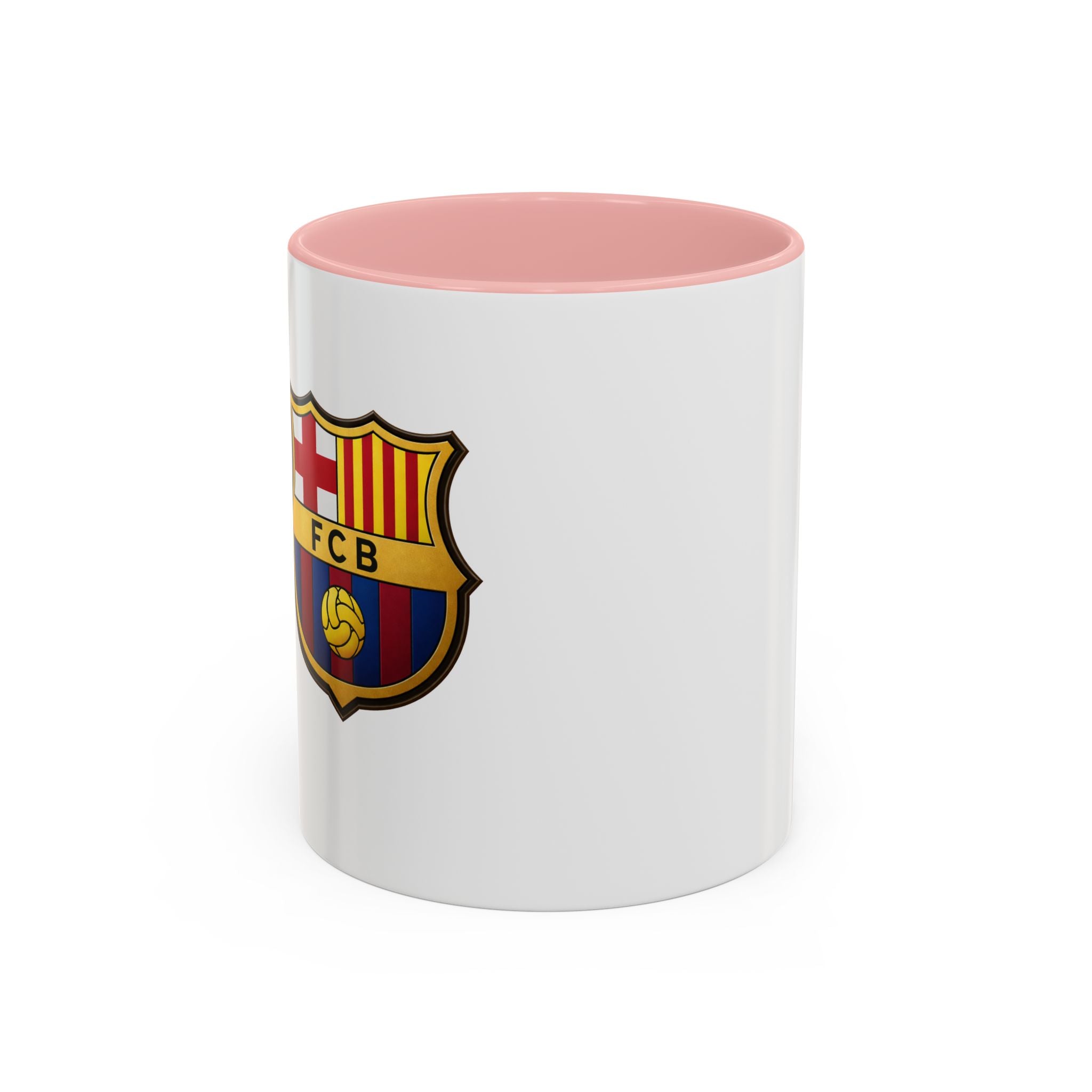 Football Club Crest Accent Coffee Mug — Fan Gift (11/15oz)