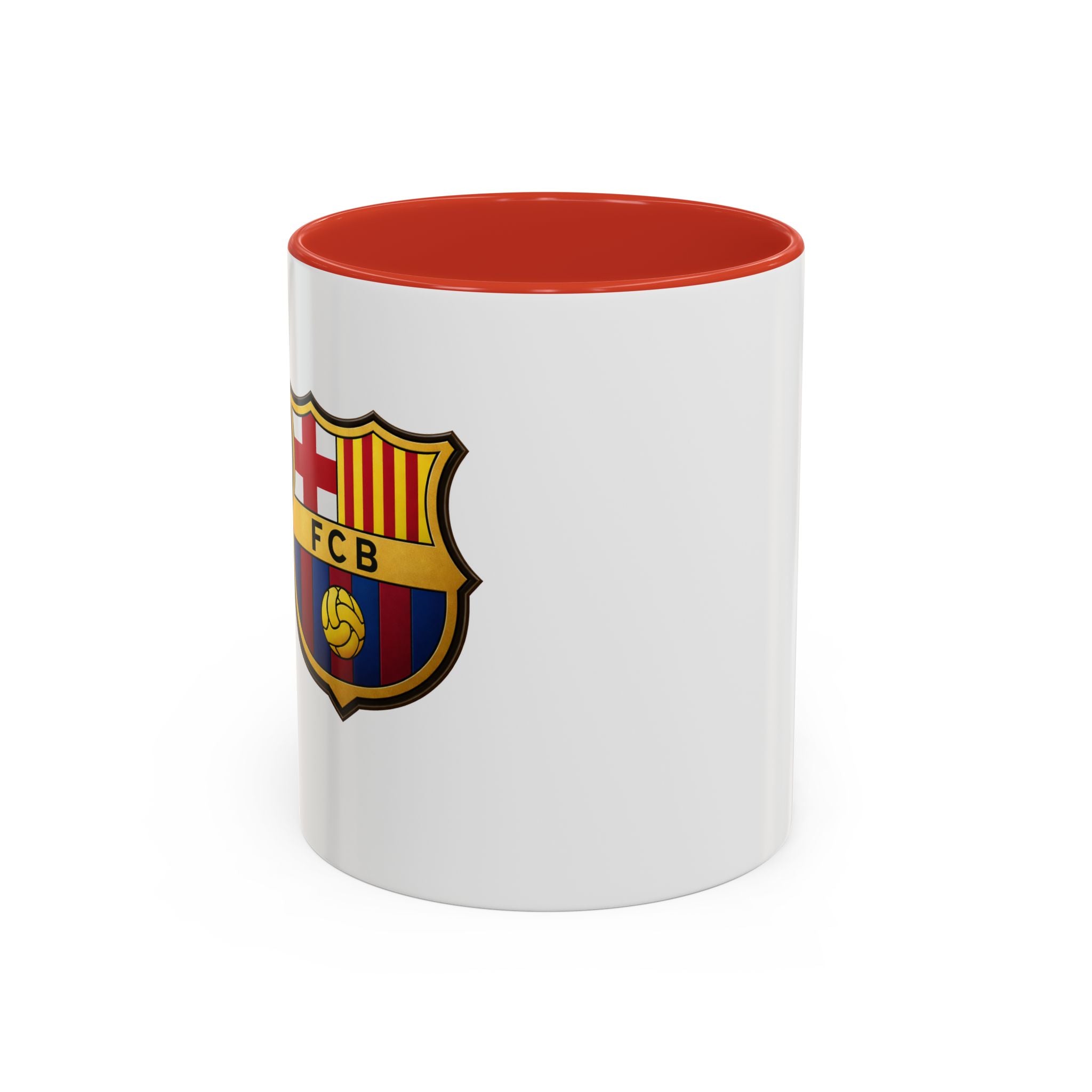 Football Club Crest Accent Coffee Mug — Fan Gift (11/15oz)