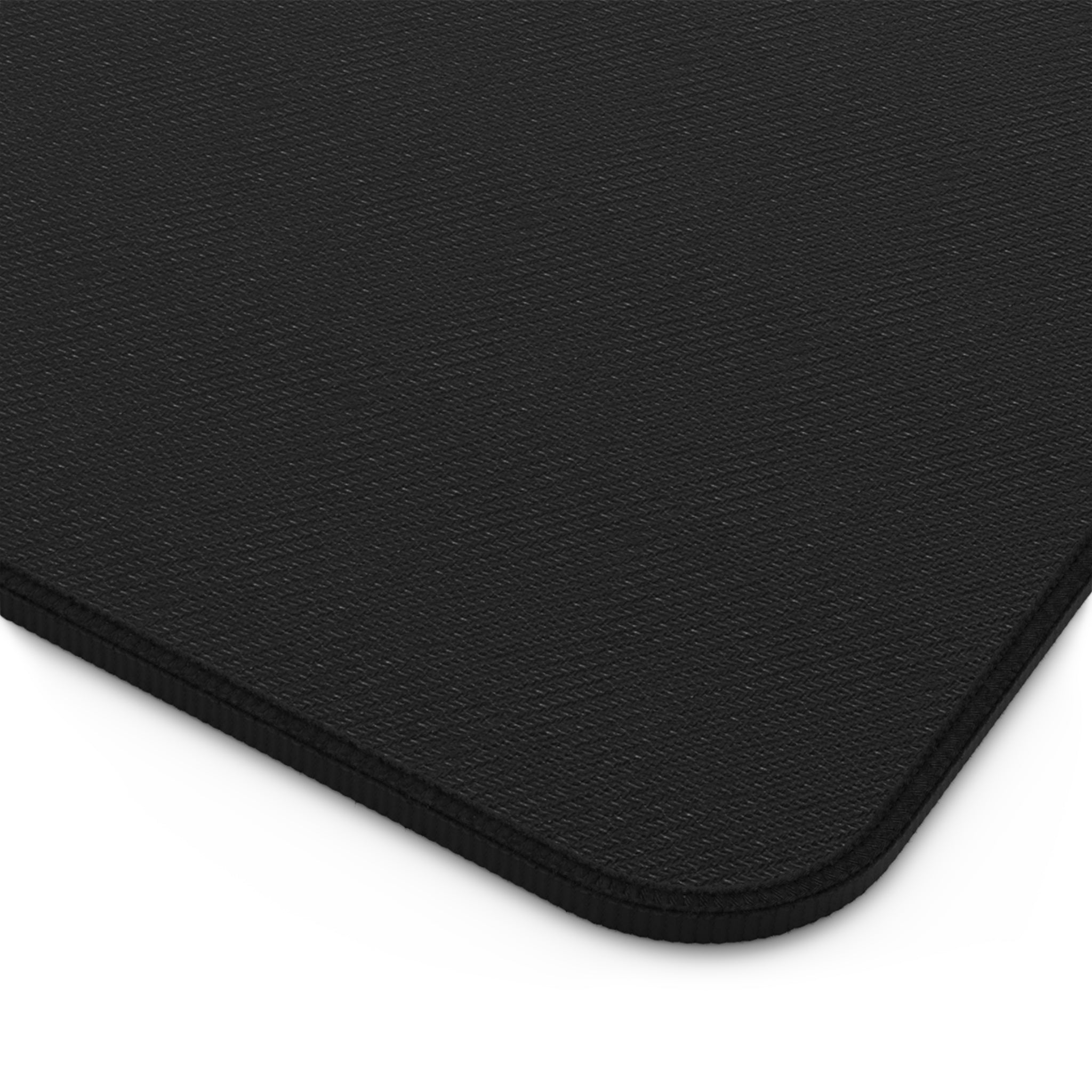 Night Sky Desk Mat — Black Moon & Stars Mousepad