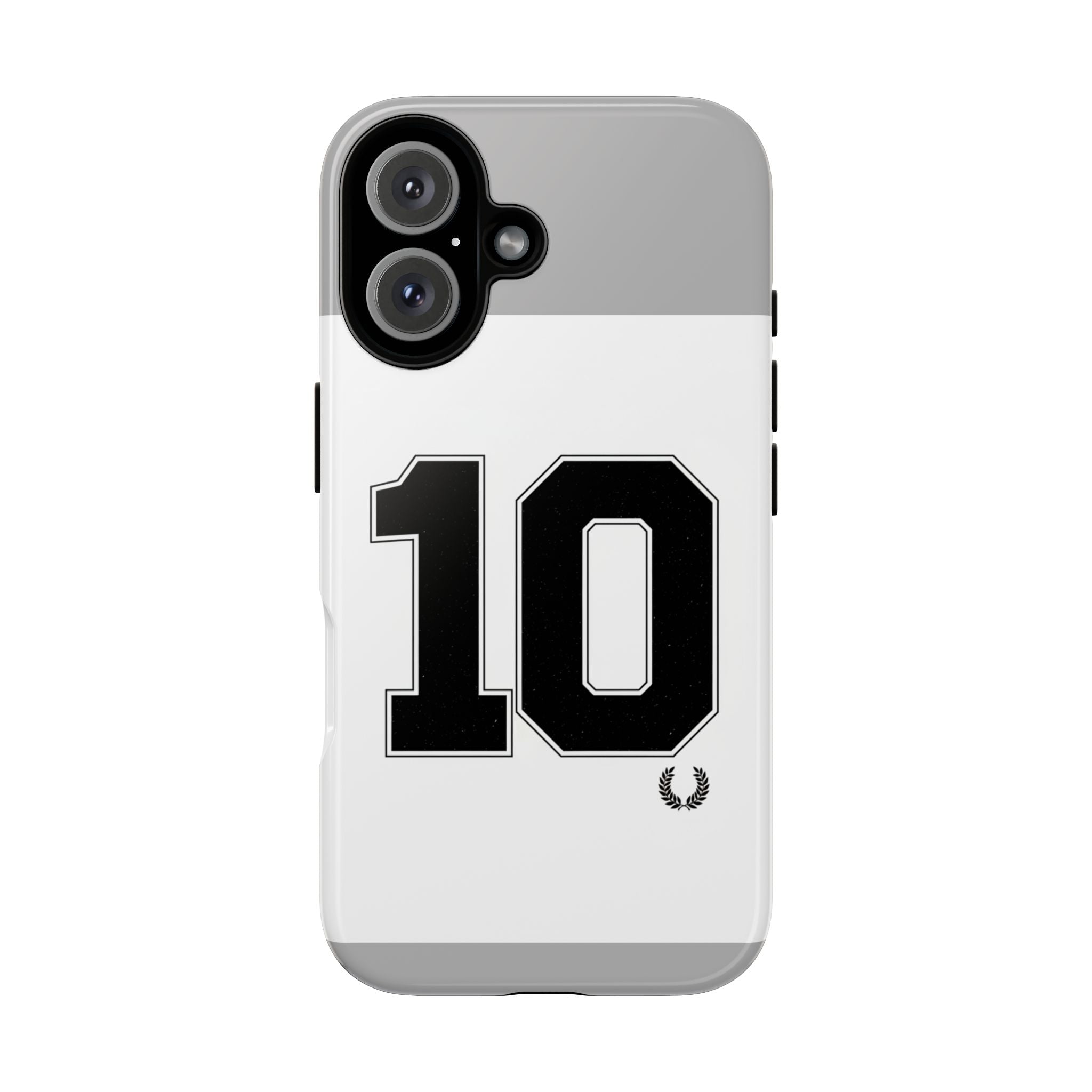 Phone Case — Minimal Jersey Number 10 Tough Protective Cover