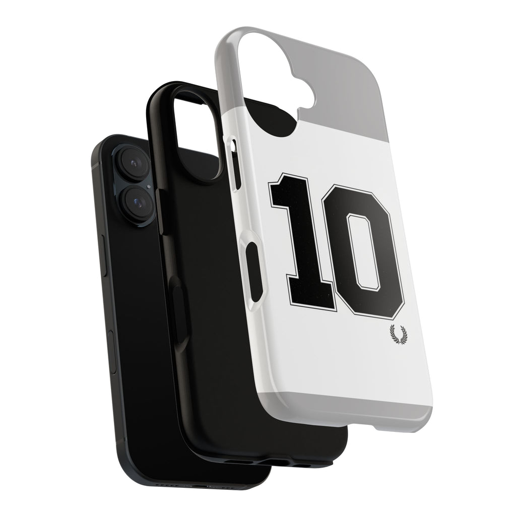 Phone Case — Minimal Jersey Number 10 Tough Protective Cover