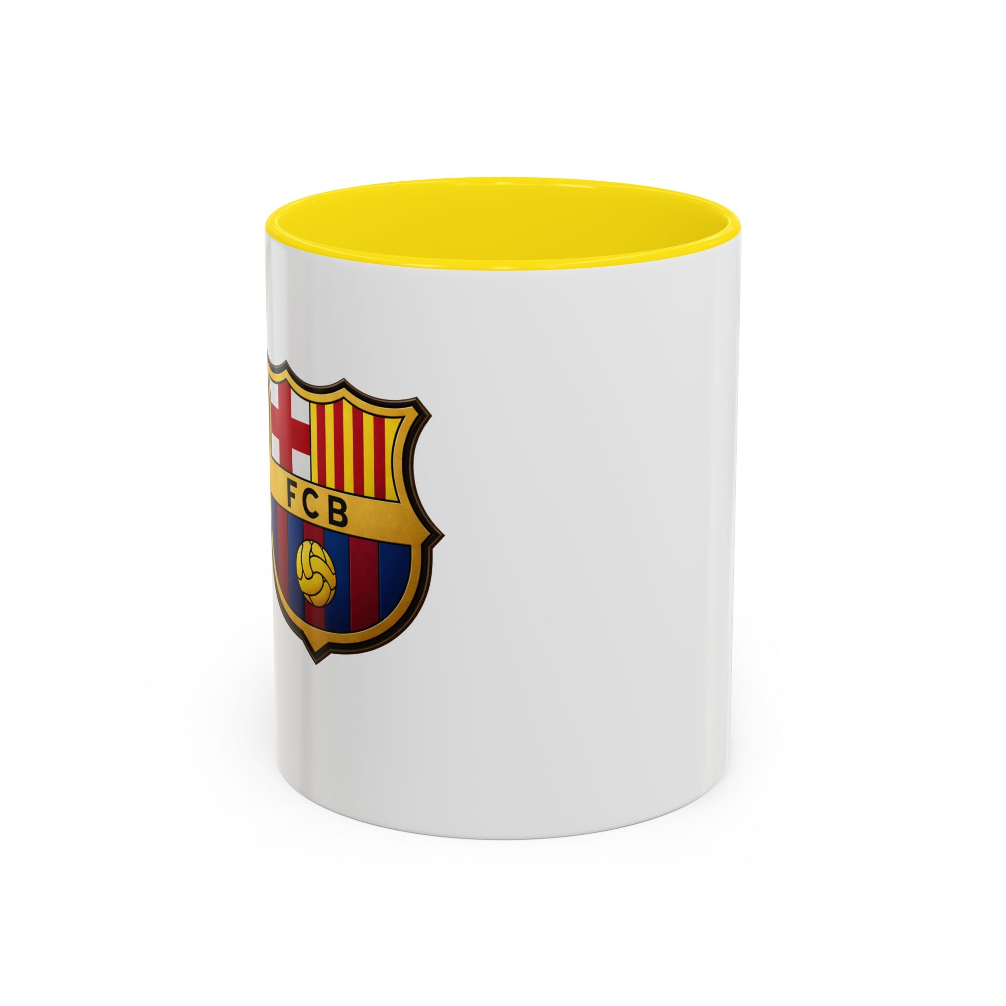 Football Club Crest Accent Coffee Mug — Fan Gift (11/15oz)