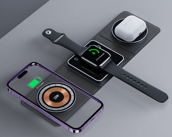 3-in-1 Magnetic Wireless Charging Station